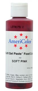 part amr 232 soft gel paste soft pink 4 5oz cake decorating food color