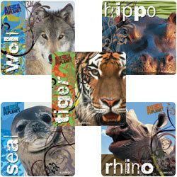 30 Animal Planet Stickers Party Favors 2 5