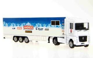 Majorette Renault Magnum TRANSPORTER TEAM ANDROS Racing Collection