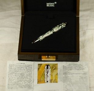 Montblanc Carnegie Solid White Gold Pen 647 888