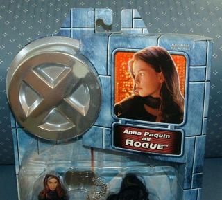   OF MARVEL X MEN THE MOVIE ROGUE (ANNA PAQUIN) FIGURES   TOY BIZ   2000