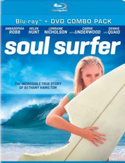 Soul Surfer Blu Ray Multi Region New SEALED