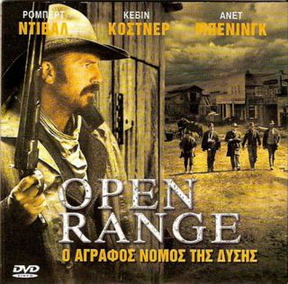 Open Range Robert Duvall Kevin Costner Annette Bening