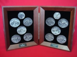 Harley 85th Anniversary Silver Medallion Set