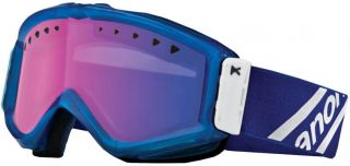 Anon Figment 2011 Ski Snowboard Goggles Mascot Blue Fusion Lens