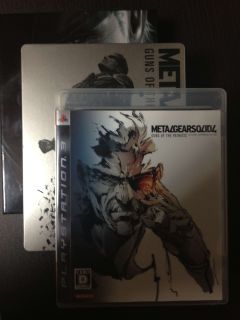 PS3 Metal Gear Solid 4 Guns of The Patriots Special Edition Japan 