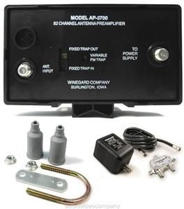 Preamp for Outdoor TV Antenna Amplify VHF UHF FM HDTV