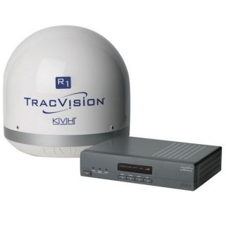 KVH Tracvision R1DX Cable Dome Antenna System w Multi Service 