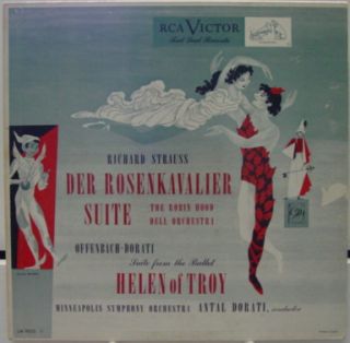 Antal Dorati Strauss Der Rosenkavalier LP VG LM 9033 Vinyl 1S 1S RCA 