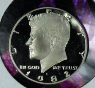 1982 s Proof Kennedy US Coin Direct from Proof Set Untouched Near 