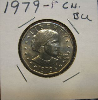 1979   P Susan B. Anthony Dollar BU  Nice Coin