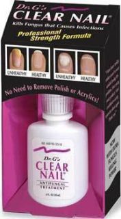 Dr Gs Clear Nail Antifungal Treatment Solution 6 Oz
