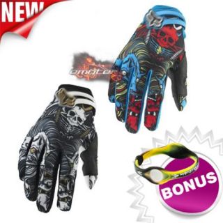 New Platinum Anti Scene Dirt Bike Cycling Racing Motocross Gloves Gear 