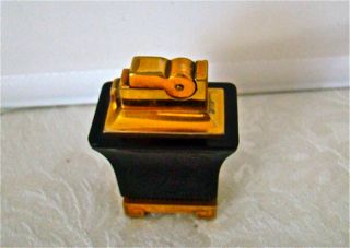 Vintage 1940s ASR Pagoda Table Lighter Bakelite Very Nice Condition 