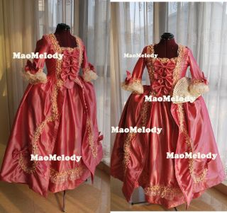 Marie Antoinette Baroque Cosplay Costume Dress P61