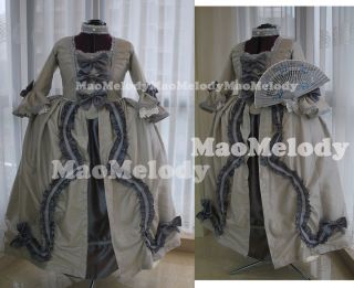 Marie Antoinette Baroque Cosplay Costume Dress 2440