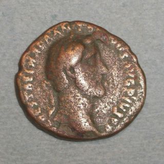 ANTONINUS PIUS   SESTERTIUS roman coin 138 161 AD