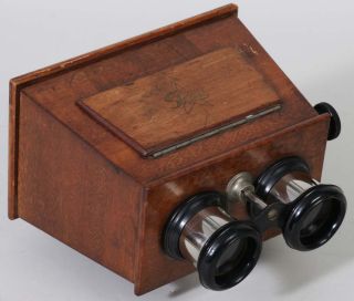 item offering an antique ica 6 x 13 stereo viewer in very good