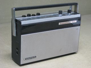 Vintage Grundig Transistor 301 Am FM Portable Radio