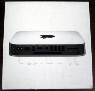 Apple Mac Mini Desktop Computer A1347 MC815LL A 2 3GHz Core i5 2GB RAM 