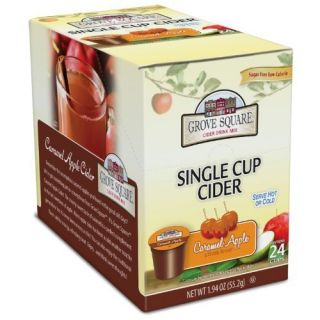 24 K Cups Grove Square Cider Caramel Apple