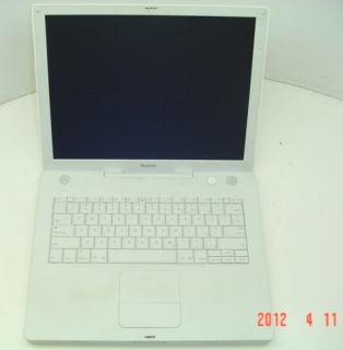 Apple iBook G4 Laptop Model A1134 Fix Or Parts 