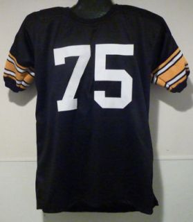 Joe Greene Autographed Signed Pittsburgh Steelers Size XL Poly Jersey 