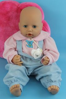 Interactive Baby Doll Annabell Zapf Creation Germany Make Sounds 18 