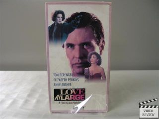 Love At Large VHS Tom Berenger, Elizabeth Perkins, Anne Archer