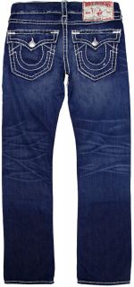 True Religion Ricky Super T Button Pocket Jeans LPD Pioneer