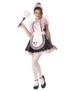   dust all the dust bunnies in this adorable French Maid child costume