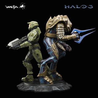 Weta Collectibles Halo 3 Master Chief Arbiter Statue
