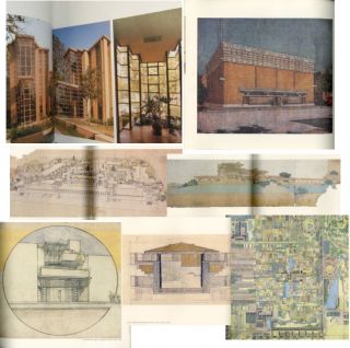   Wright MONOGRAPH Complete 12 Vol. Architecture Books 