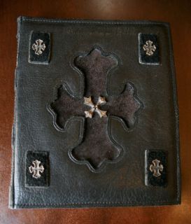 Ari Soffer Personal Binder Custom S A leather Silver Cross Today only 