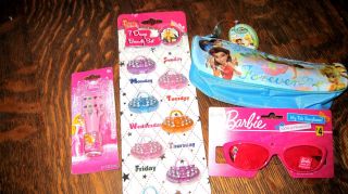 New Disney Princesss Case Aurora Nails Gems Barbie Glasses 7 Lip 