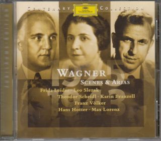 Deutsche Grammophon Centenary Wagner Scenes Arias 028945900629