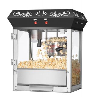 Vintage Great Northern Popcorn Black Foundation Popcorn Popper Machine 