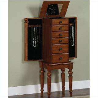 powell furniture jewelry armoire 52946 this petite jewelry armoire is 