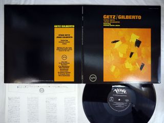   Joao Gilberto Featuring Antonio Carlos Jobim Polydor Japan LP