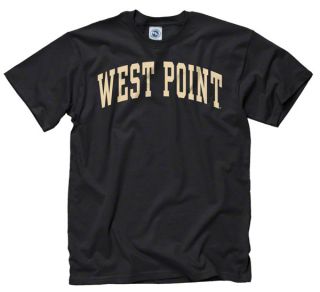 Army Black Knights West Point Black Arch T Shirt