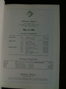   AUCTION CATALOGUE 1989 ALL WORLD   SUDAN, GB, SAUDI ARABIA, ETC