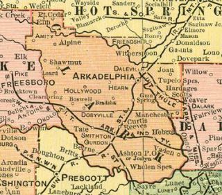 History Genealogy Clark County Arkansas Arkadelphia AR