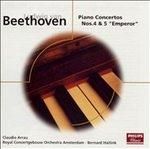   CD Beethoven Piano Concerto 4 + 5 Claudio Arrau on Philips SEALED