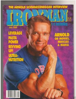 Ironman Arnold Schwarzenegger Mr Olympia Bodybuilding Muscle Fitness 