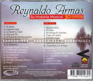 Reynaldo Armas 30 Exitos CD Venezuela Como Simon Diaz