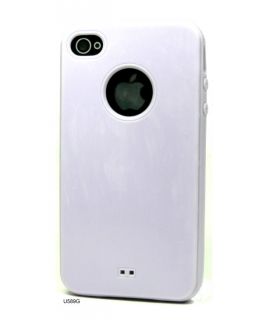   Rubber Plastic Bumper Cover Case for Apple iPhone 4S U589G