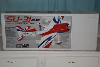 77 GREAT PLANES SU 31 SUKHOI ARF RC AIRPLANE KIT   NEW IN BOX