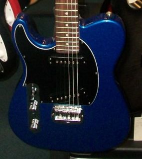 Lefty G L ASAT Special Metallic Midnight Blue Electric Guitar Mint 