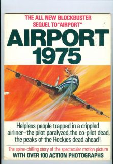 Souvenir Book: Arthur Hailey/Ted Sennett Airport1975 Charlton Heston 