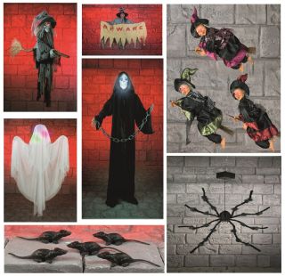 Premier Halloween Party Home Decorations & Props with Light Sound 